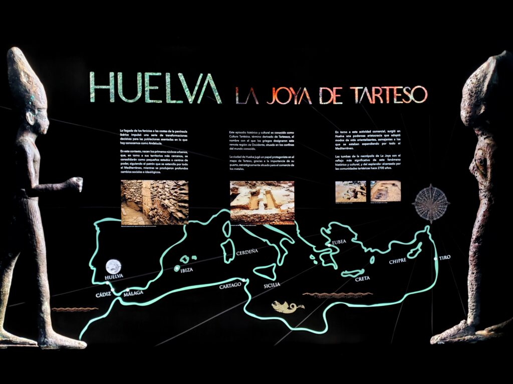 Conexión entre Tarteso y las ciudades fenicias.